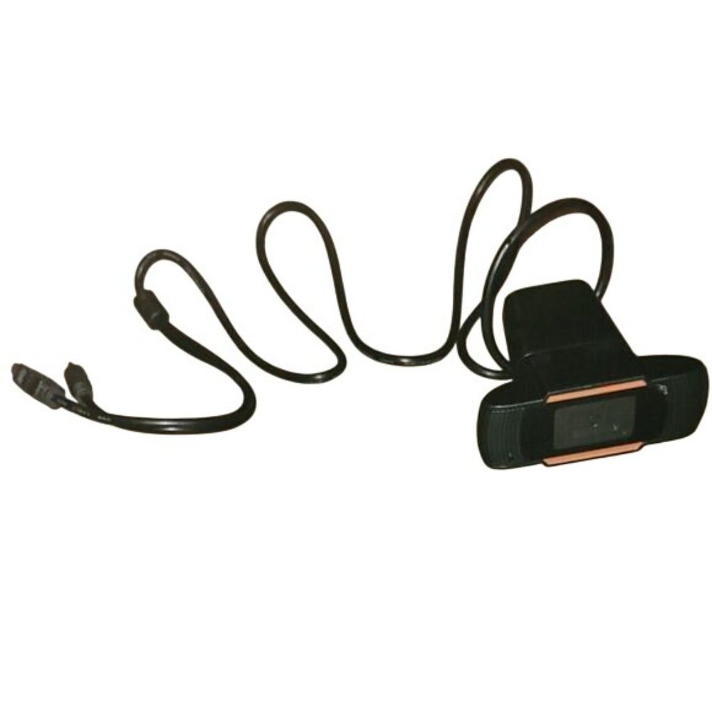 Full HD 1080P Web Camera Noise-Isolating Microphone Clip Laptops LCD Monitors
